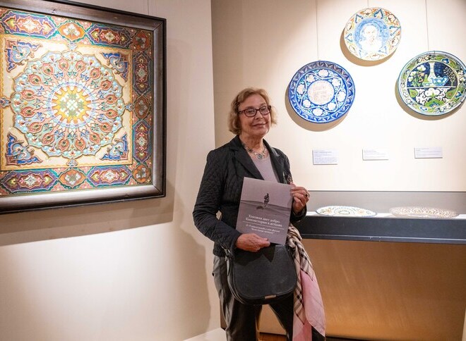 Вдова сценариста  «Белого солнца пустыни» Наталия Готовцева посетила Музей Востока