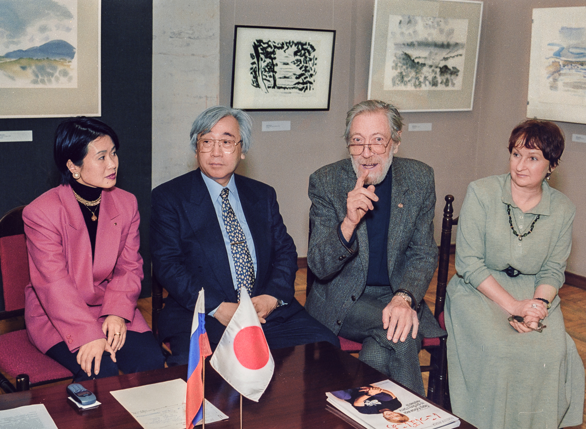 Фуэ Катаяма, Рюсэки Моримото, Май Митурич, Светлана Хромченко. Фото Е. Желтова