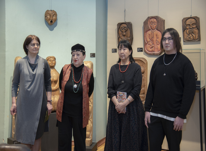 Открытие выставки Сэрэнжаба и Индиры Балдано «Продолжение традиций»