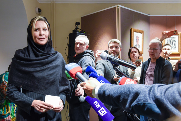 Художница Аиша Каддафи