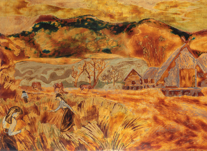 Лекция к выставке «Взгляд сквозь сияние. Лаковая живопись Вьетнама»