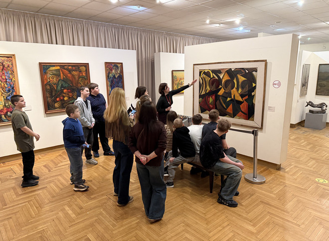 Школьники из приграничных районов Курской области посетили Музей Востока