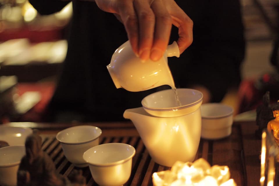 Перерыв в проведении чайных церемоний