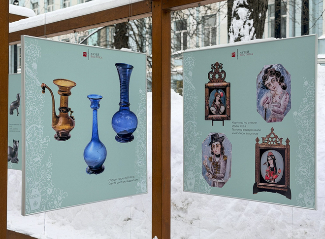 Шедевры иранского искусства на Страстном бульваре